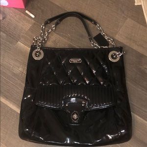 Coach Leather Shoulder Bag